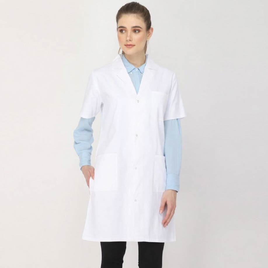 Female Lab Coat (Length 37") - Image 2